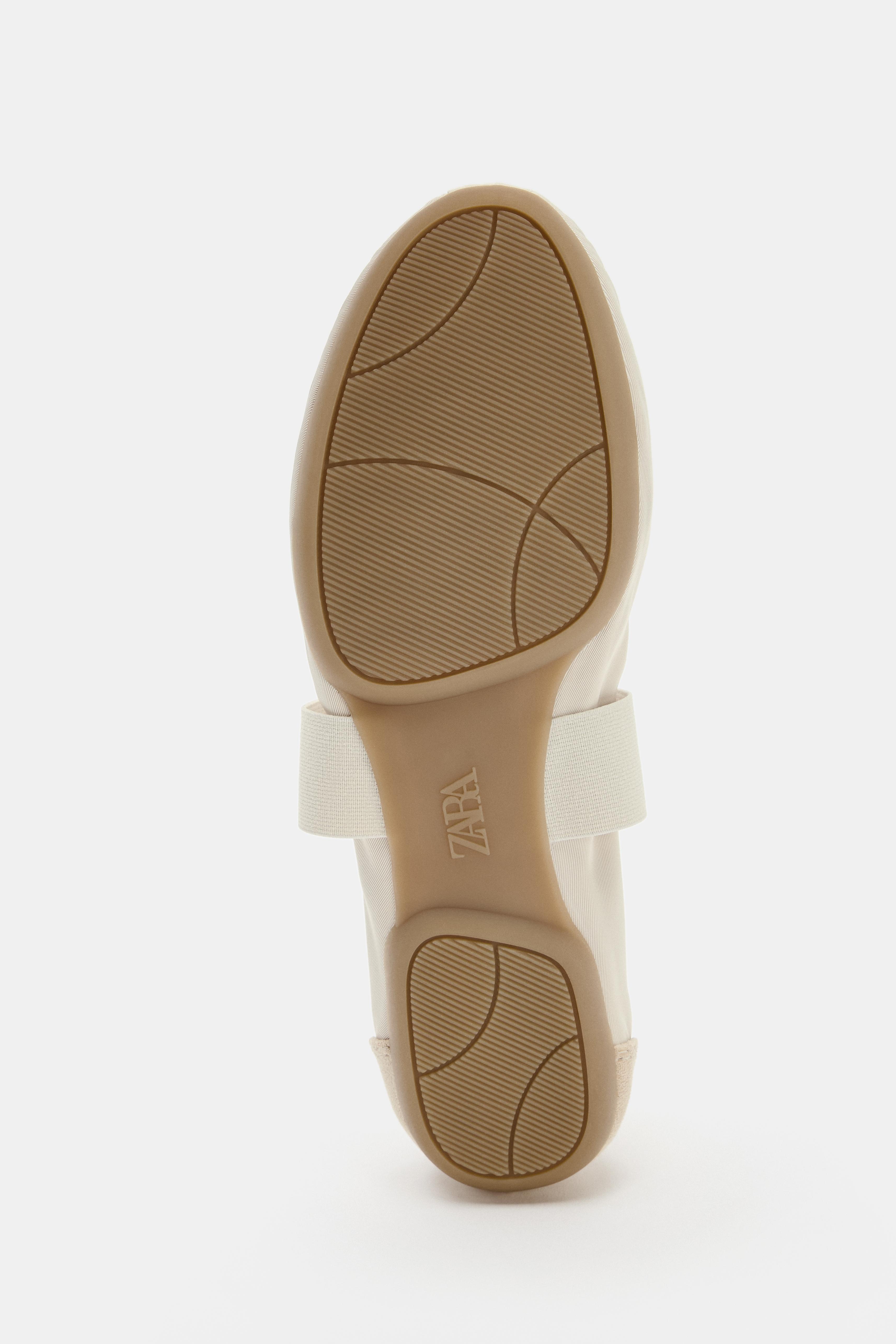 ELASTIC SPORTY BALLET FLATS