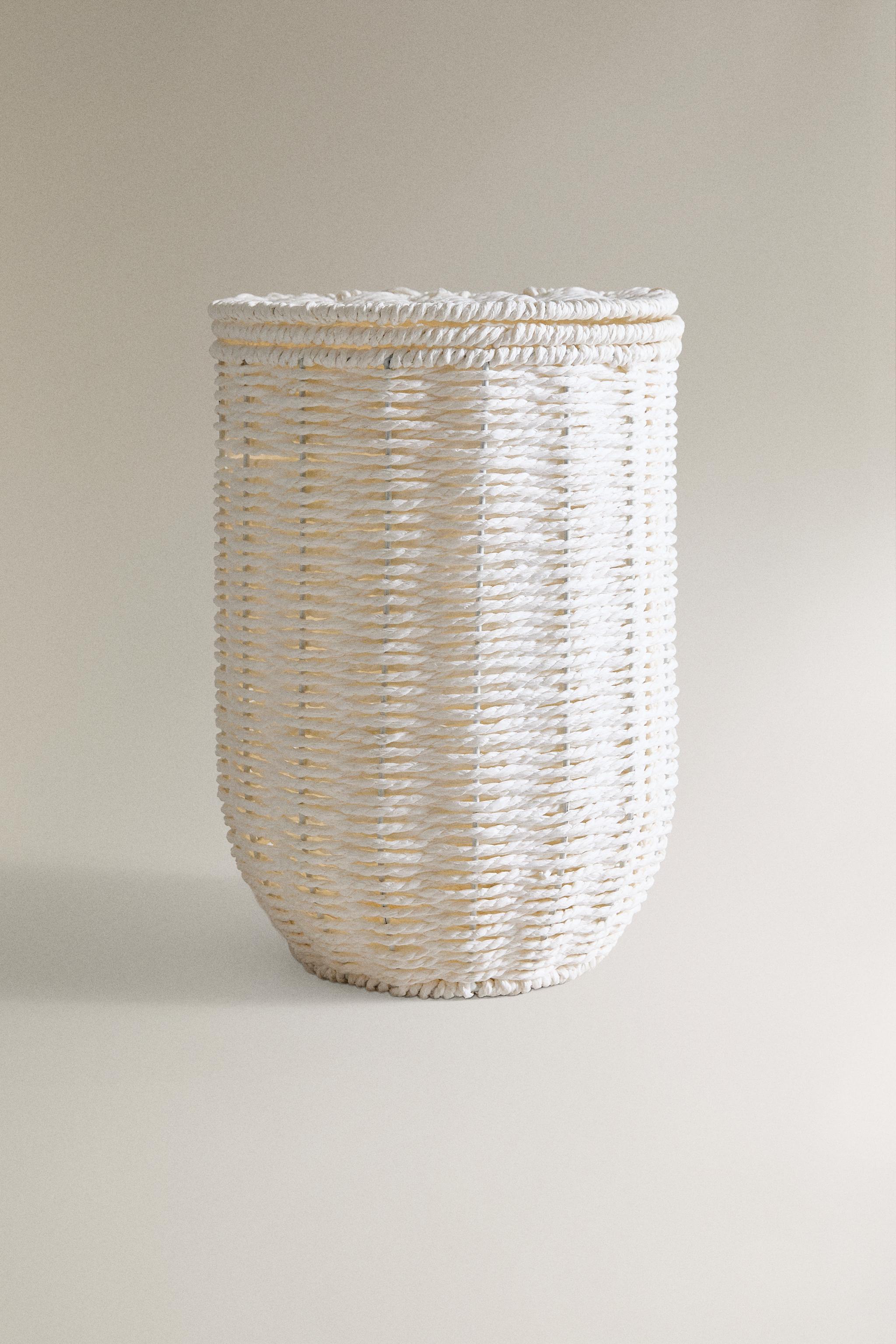 ダストボックス 取り外し可能な蓋付き - ホワイト | ZARA Japan / 日本