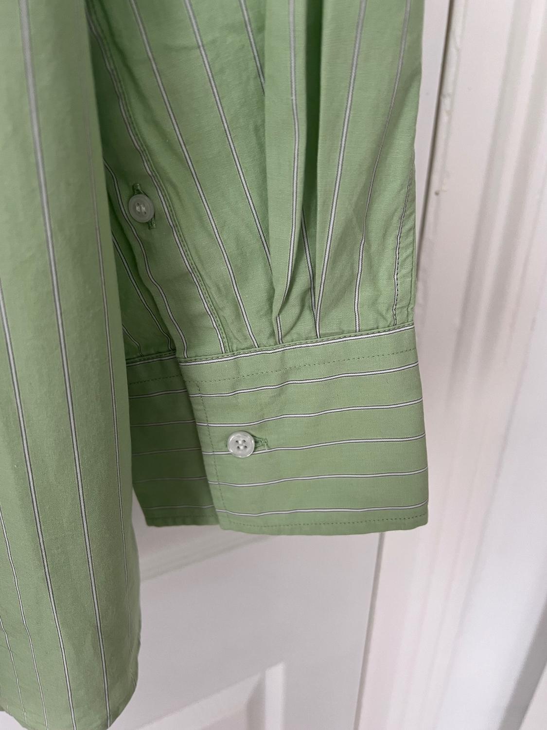 OVERSIZE STRIPED POPLIN SHIRT - Image 4