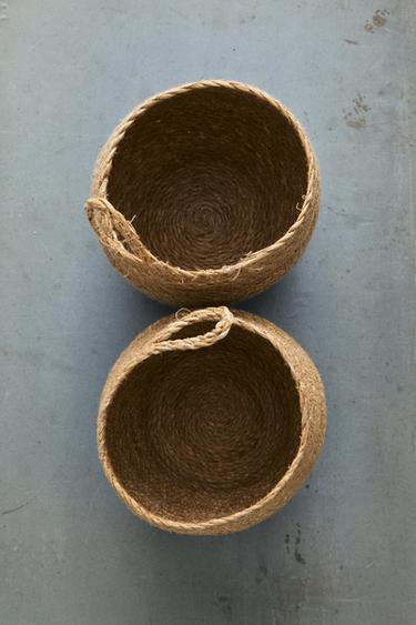 SEAGRASS BASKET - Light beige by Zara - Image 6