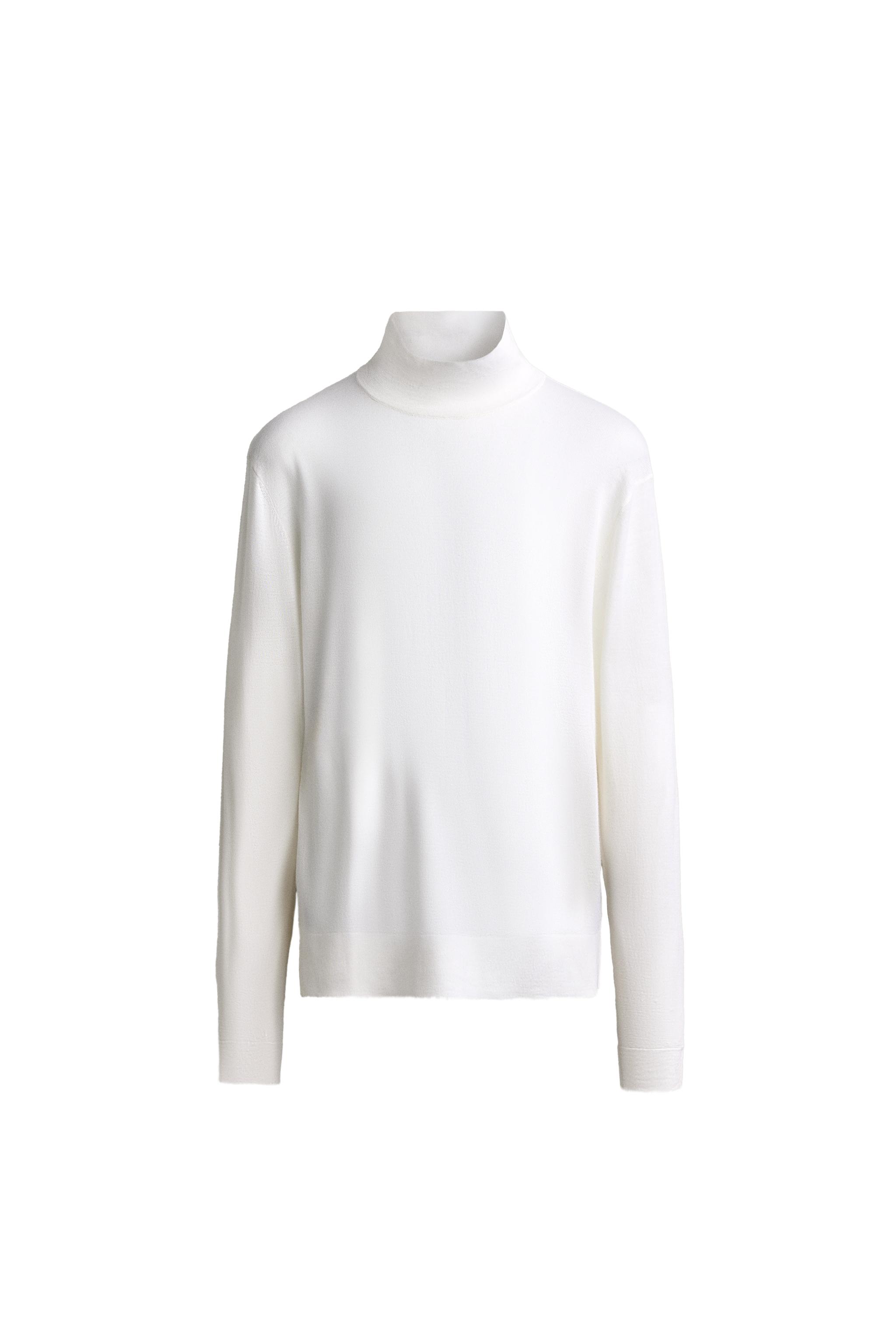 JERSEY CUELLO ALTO 100% LANA
