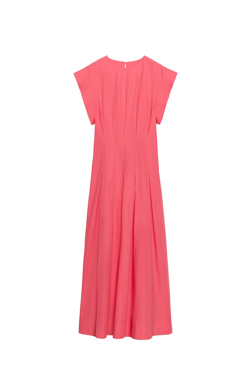 ZW COLLECTION PLEATED POPLIN DRESS - image 3