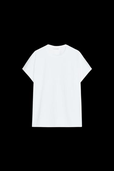 DOLMAN SLEEVE T-SHIRT - White by Zara - Image 0