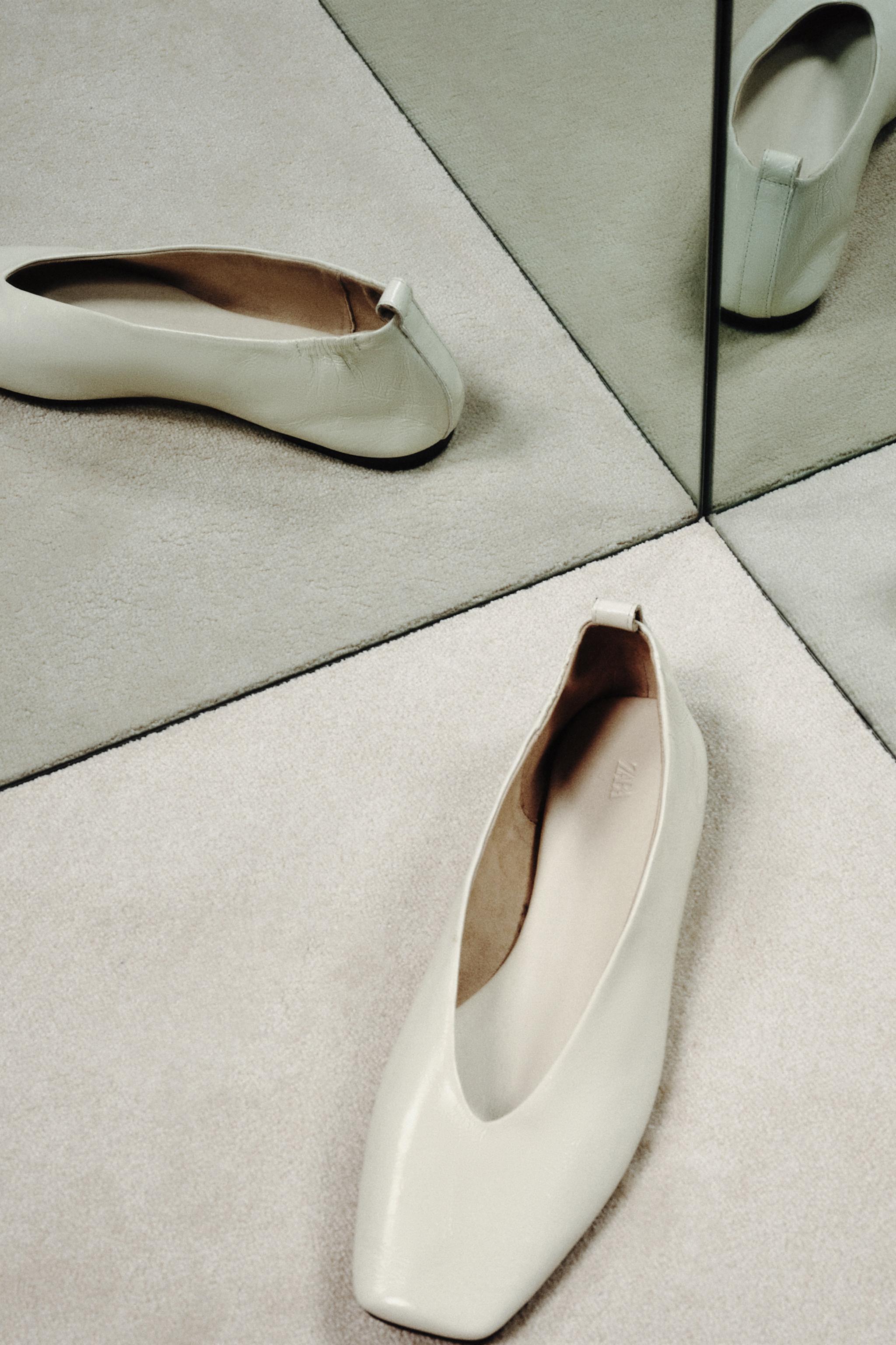 Zara LIMITED EDITION DERİ BABET görsel 2