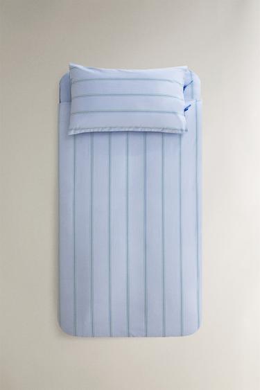 COPRIPIUMINO BAMBINI A RIGHE - Blu di Zara