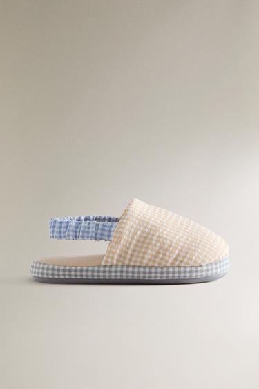 ΠΑΙΔΙΚΗ ΠΑΝΤΟΦΛΑ VICHY - Καφέ ταμπά του Zara - Εικόνα 0