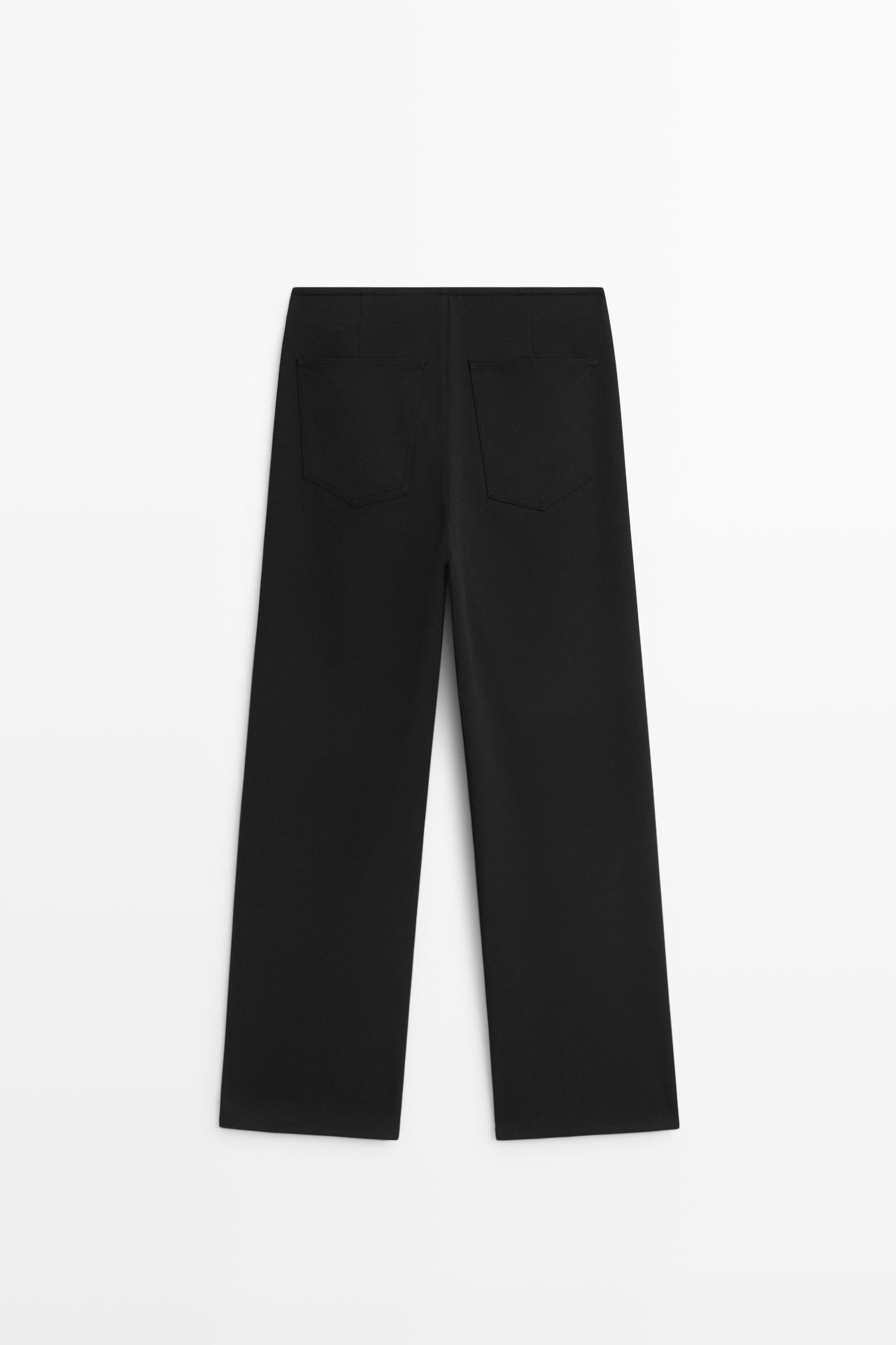 Pantalon straight technique