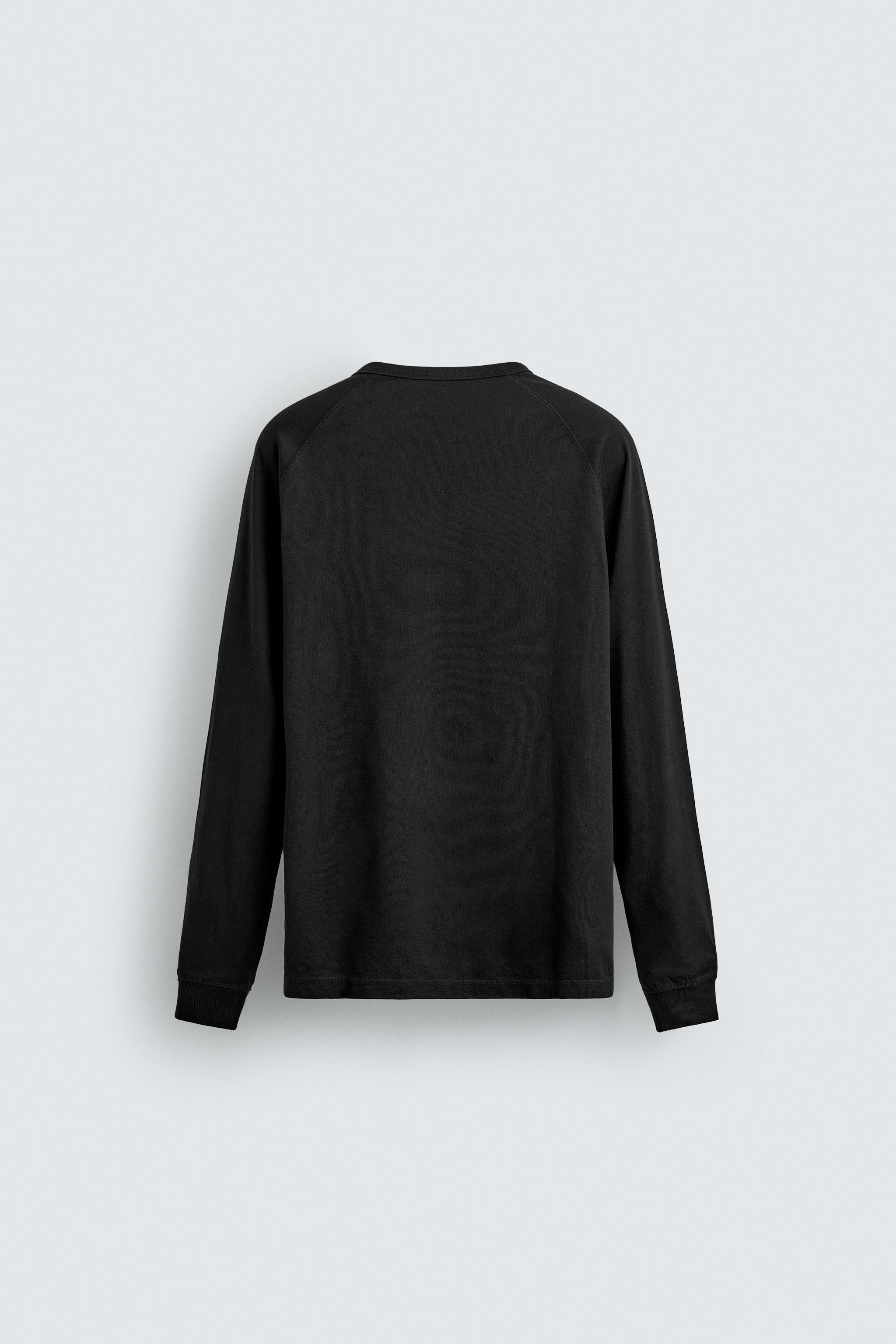 ヘンリーネックTシャツ - エクリュ | ZARA Japan / 日本