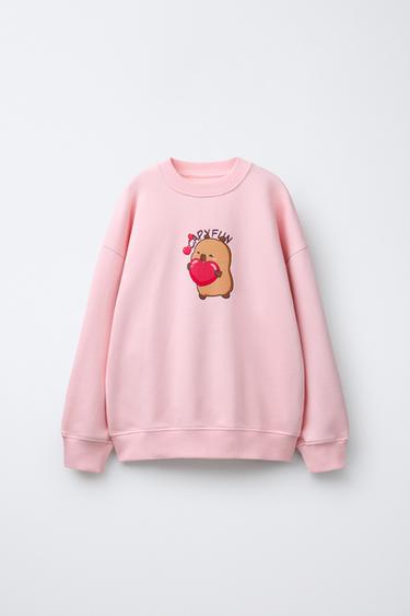 CAPYBARA CAPYFUN © SWEATSHIRT - Pink by Zara