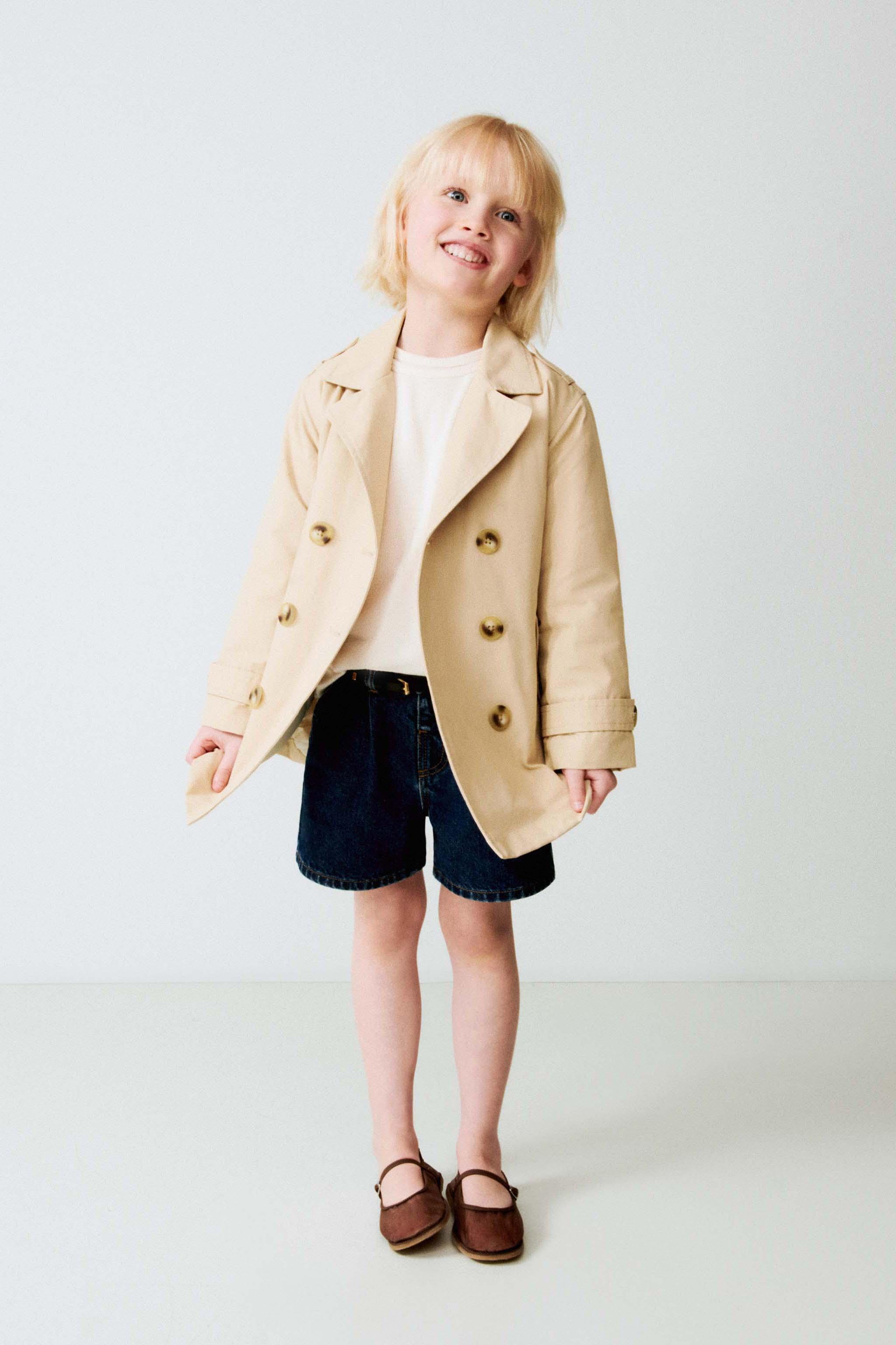 Zara girl hot sale coat uk