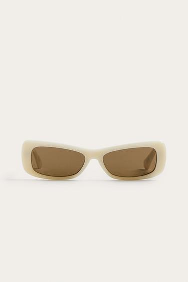 GAFAS DE SOL RECTANGULARES - Crudo de Zara