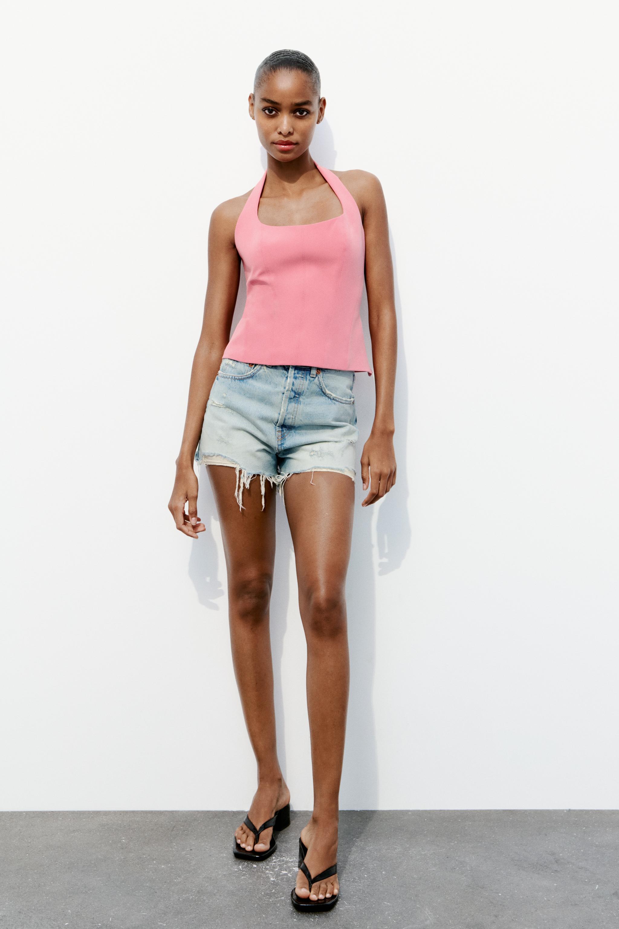 Women's Pink Tops | Explore our New Arrivals | ZARA United States