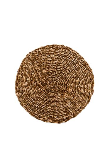 WOVEN FIBRE PLACEMAT - Light beige by Zara