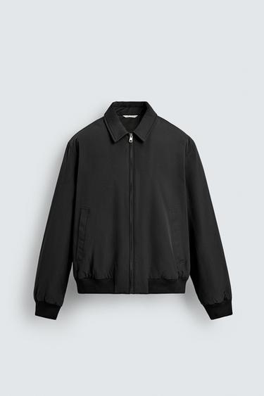 PADDED BOMBER JACKET - Black by Zara