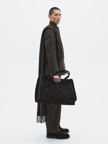 Veste de costume à revers crantés - LIMITED - Marron de Zara