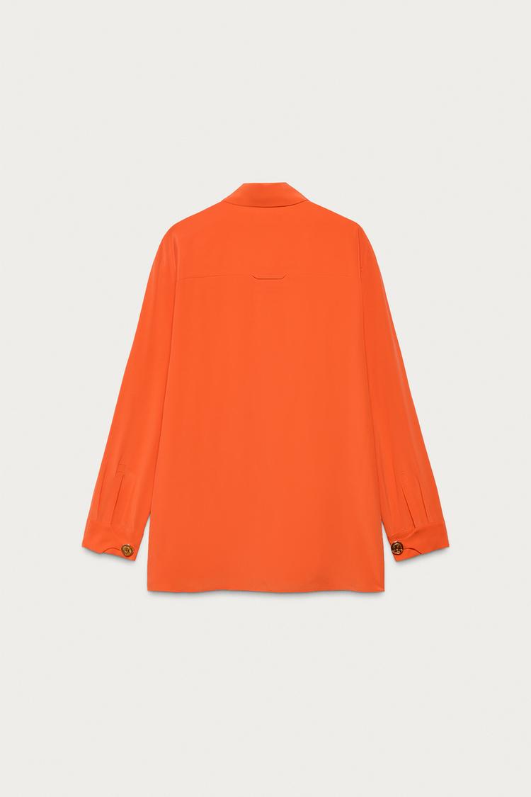 CAMISA 100% SEDA MARISA BERENSON X ZARA 3