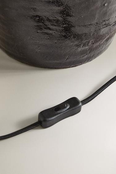 CERAMIC TABLE LAMP - Black by Zara - Image 3