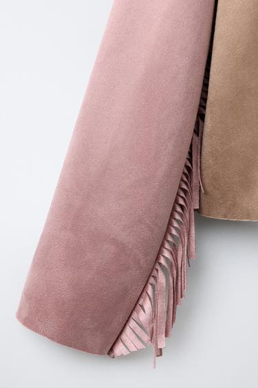 COWGIRL FRINGED COSTUME JACKET - Pink by Zara - Image 3