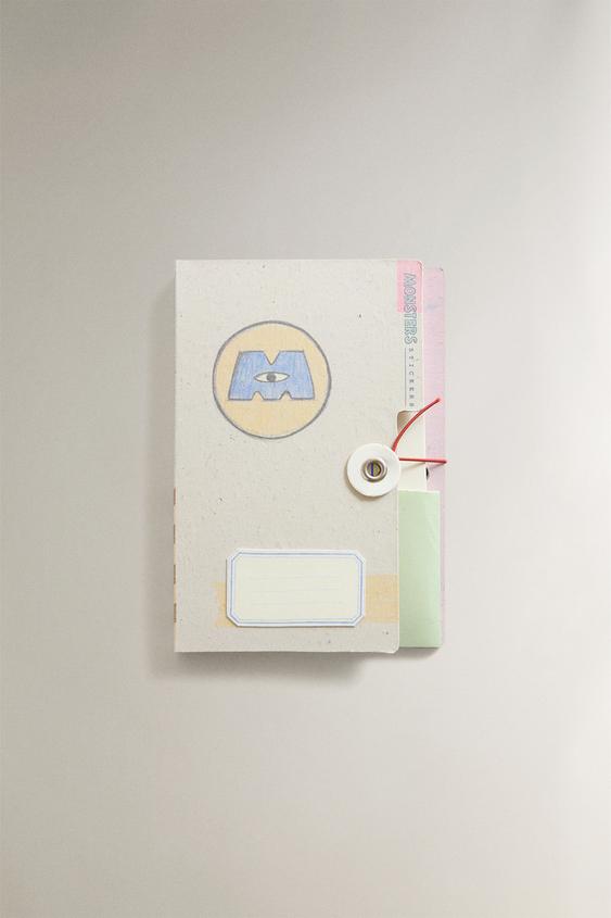 Zara KIDS' MONSTERS, INC. ©DISNEY/PIXAR STICKER FOLDER - Pink - Image 0