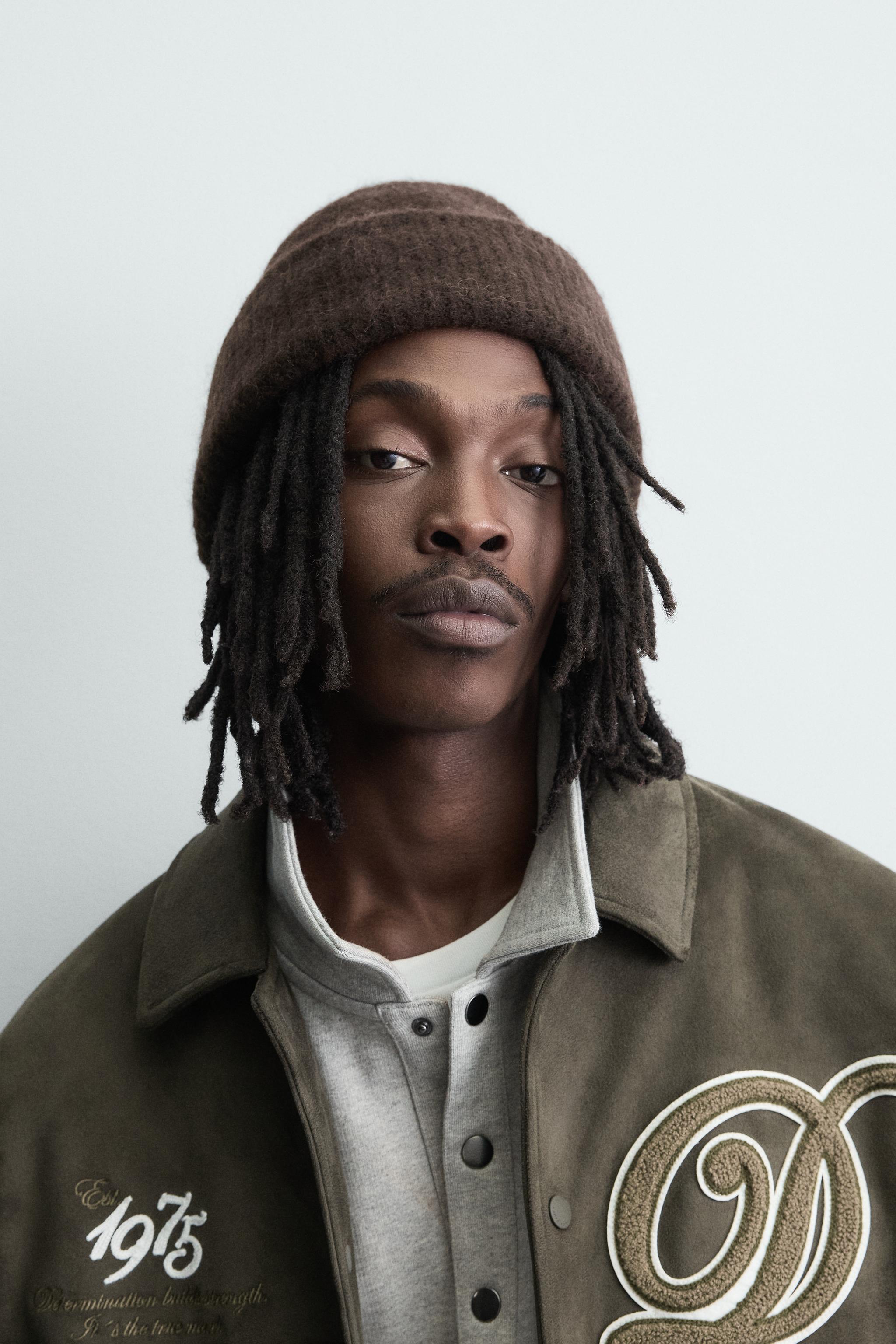 BRUSHED KNIT HAT - Chocolate | ZARA United States