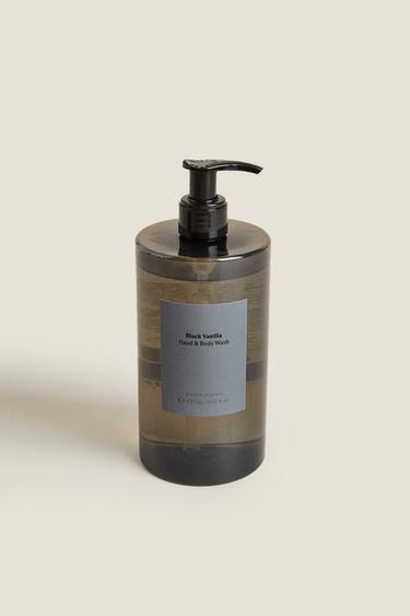 (500 ML) BLACK VANILLA LIQUID HAND SOAP - Black by Zara - Image 1