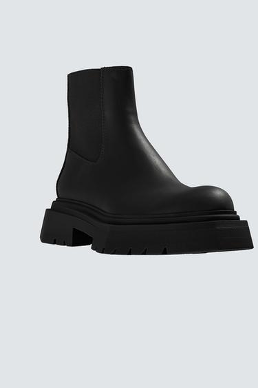 BOTTINES CHELSEA VOLUME - Noir de Zara - Image 3