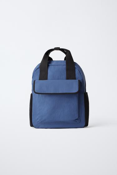 MOCHILA BÁSICA - Azul de Zara - Imagen 0