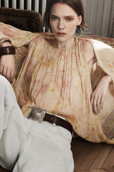 ZW COLLECTION PRINTED SHIRT -  by Zara - Image 0