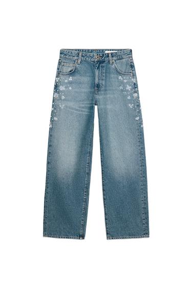 JEANS ZW COLLECTION JOYAS TIRO ALTO - Azul de Zara