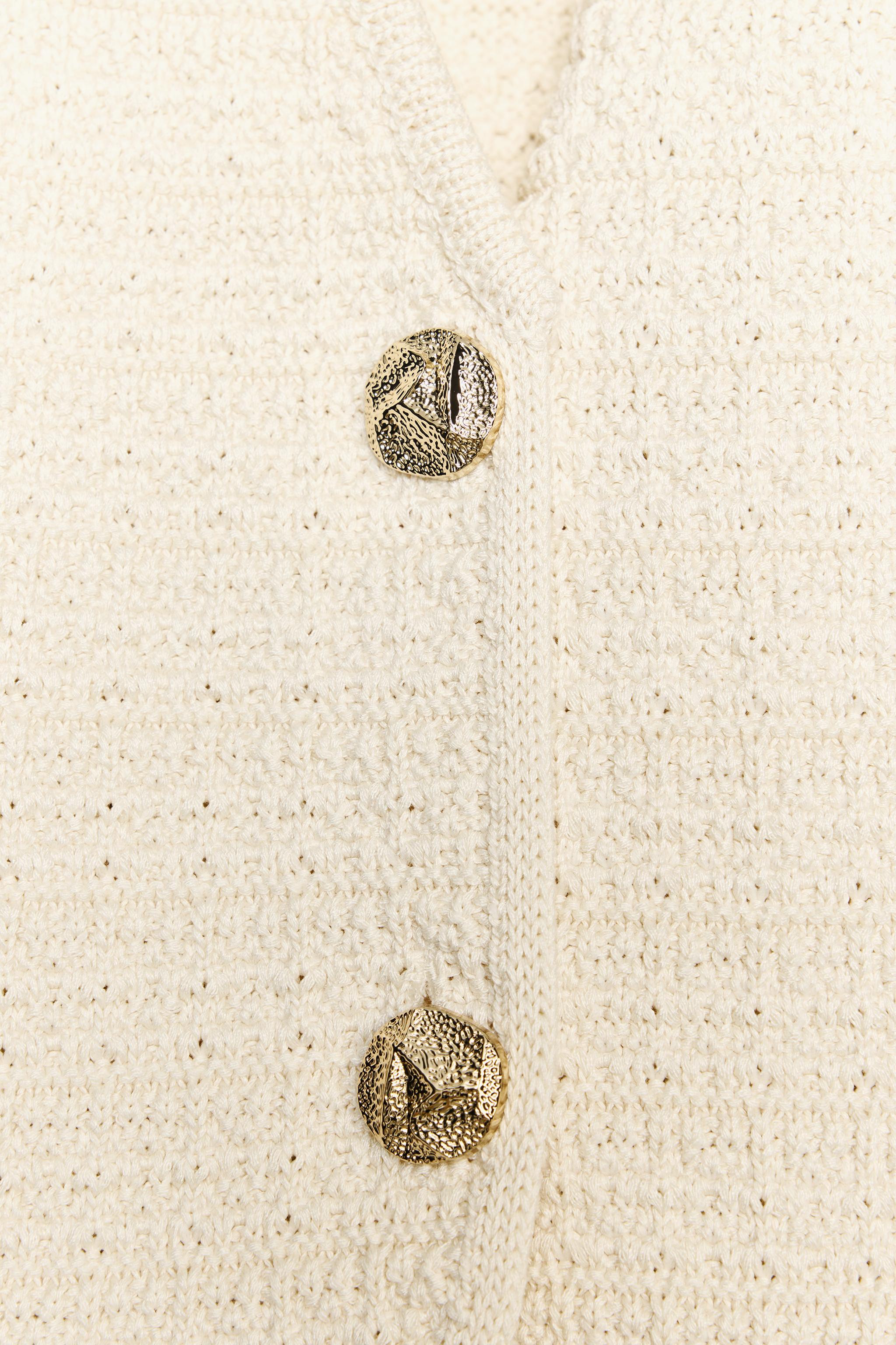 GILET STRUCTURE MAILLE