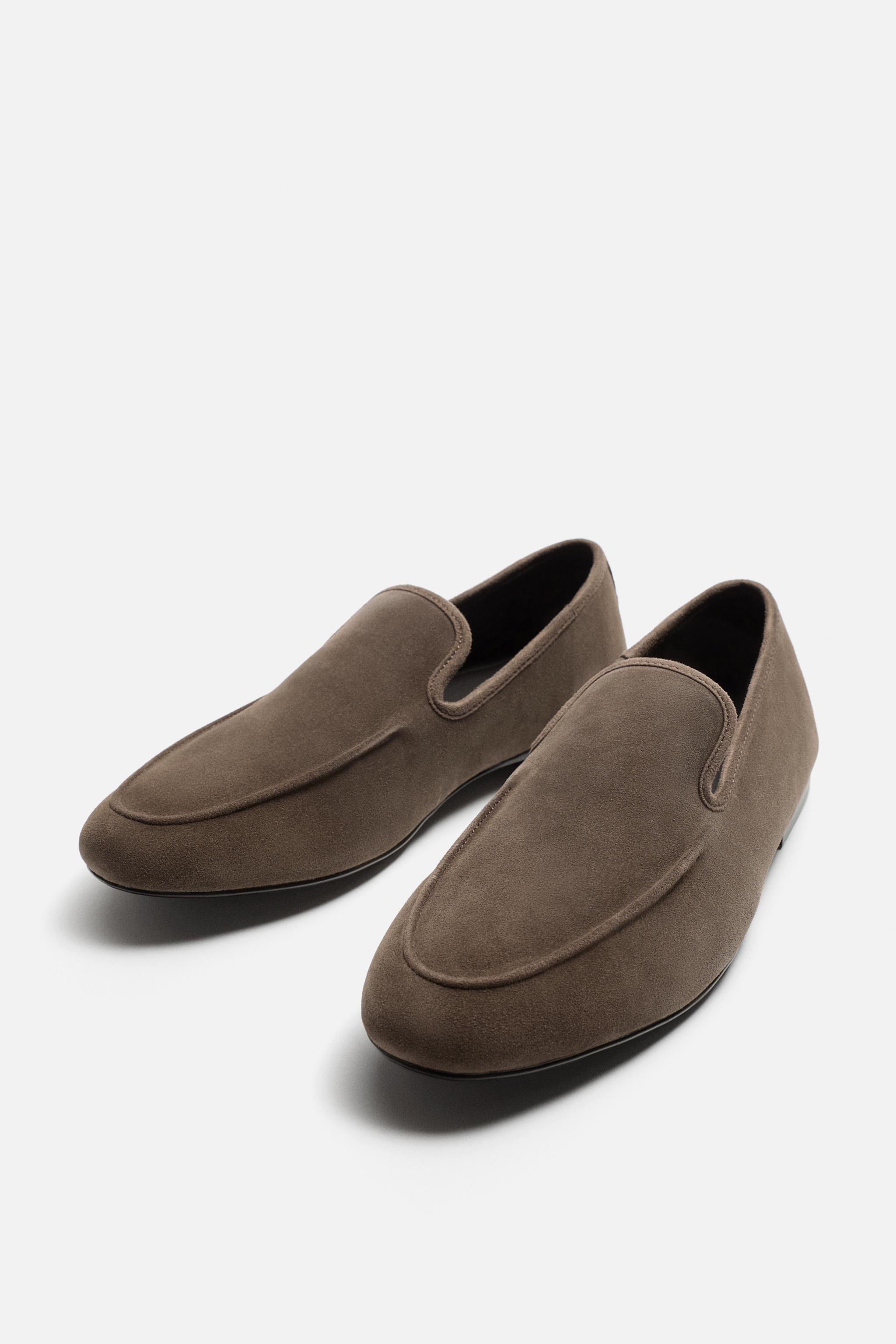 Zara Men LEATHER Men loafers Z…