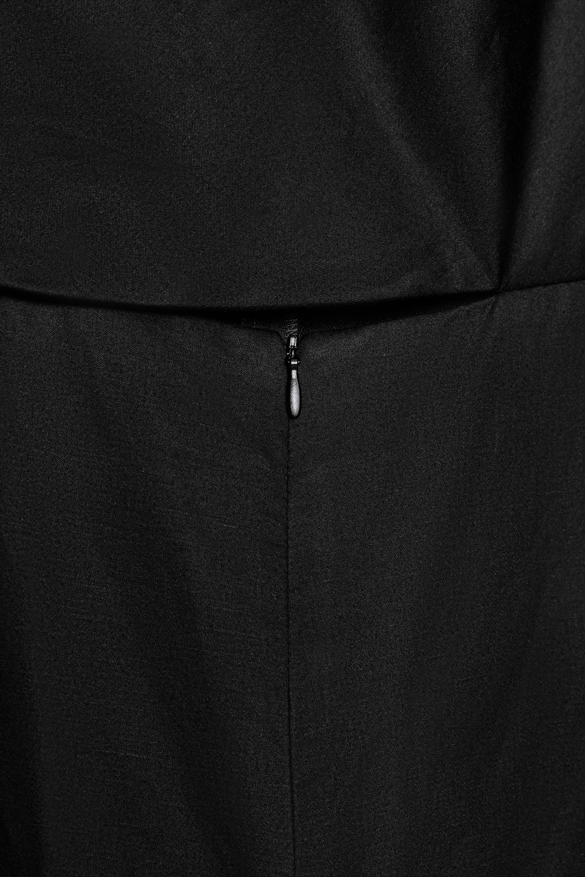 Zara ZW COLLECTION DRAPED BACK JUMPSUIT — фото 9