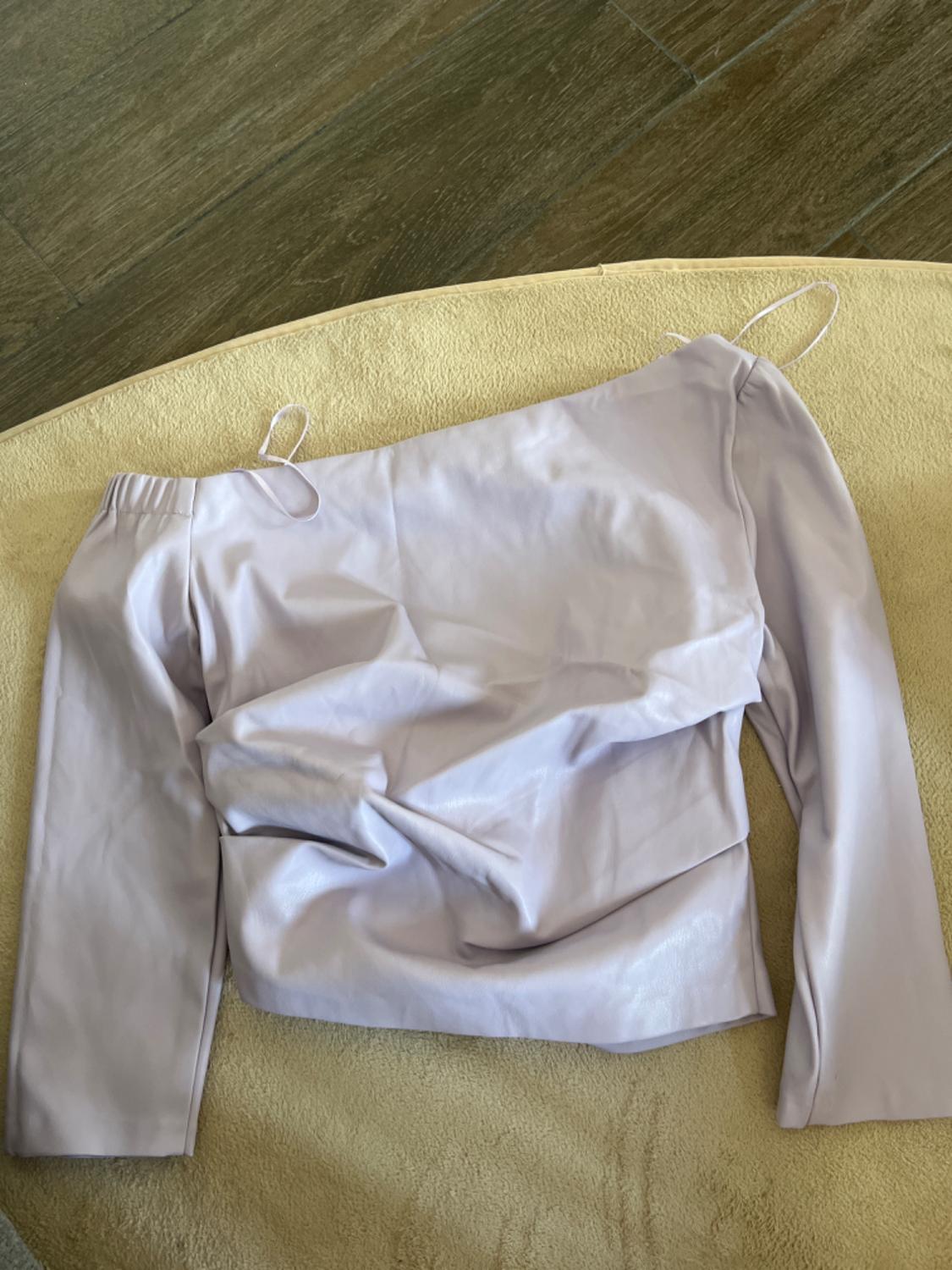 FAUX LEATHER TOP - Image 7
