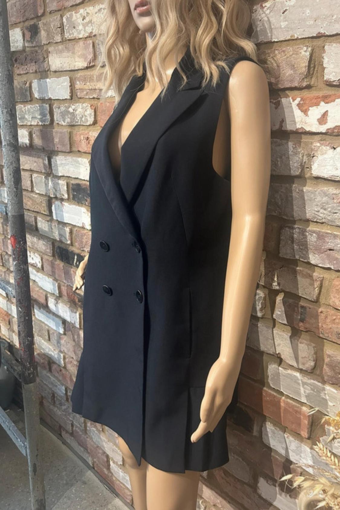 DOUBLE-BREASTED BOX PLEAT WAISTCOAT - Image 3