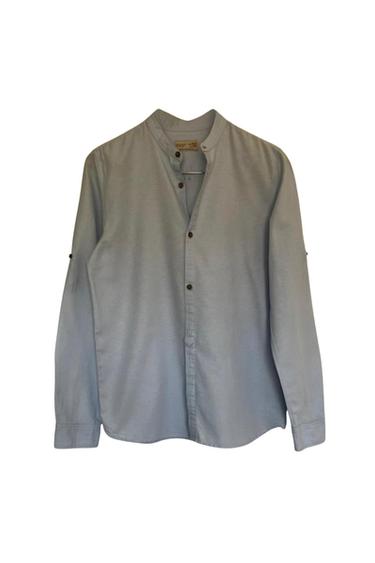 CAMISA OXFORD CUELLO TIRA