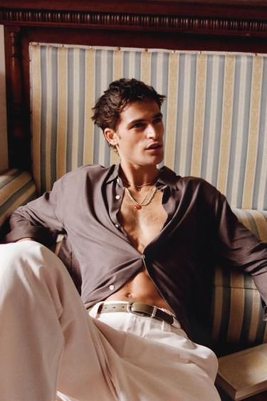 Zara 產品圖片 - 深橄欖綠色 - 圖片 0