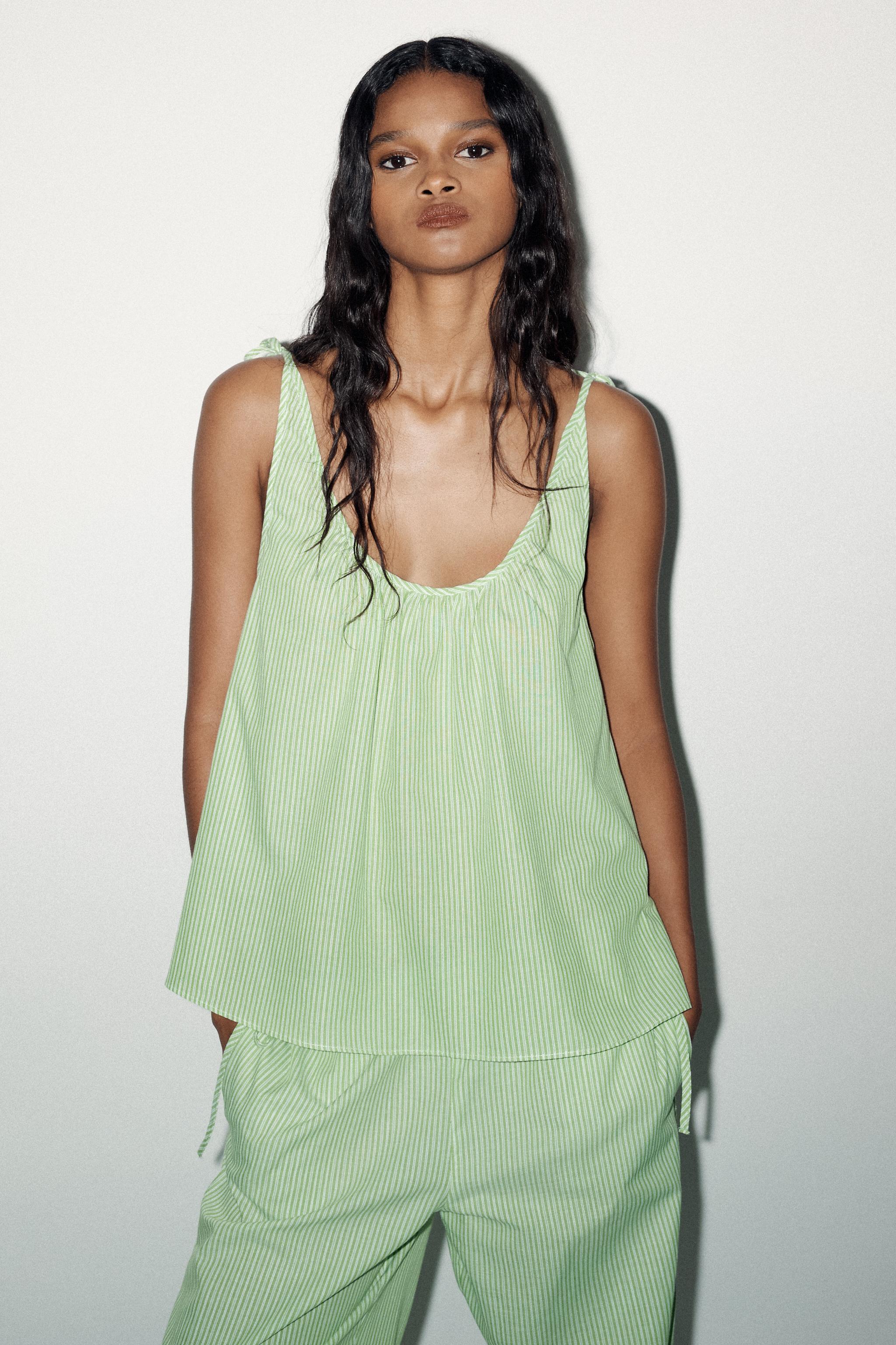 トップス – レディース ノースリーブ | ZARA 日本