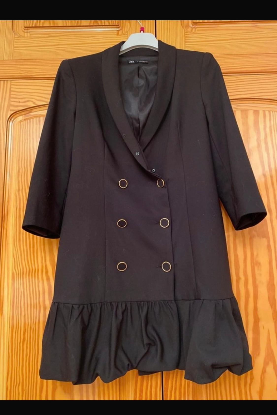 PLEATED BLAZER DRESS