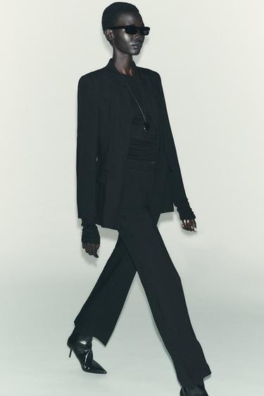 PANTALONS FLARE - Negre de Zara