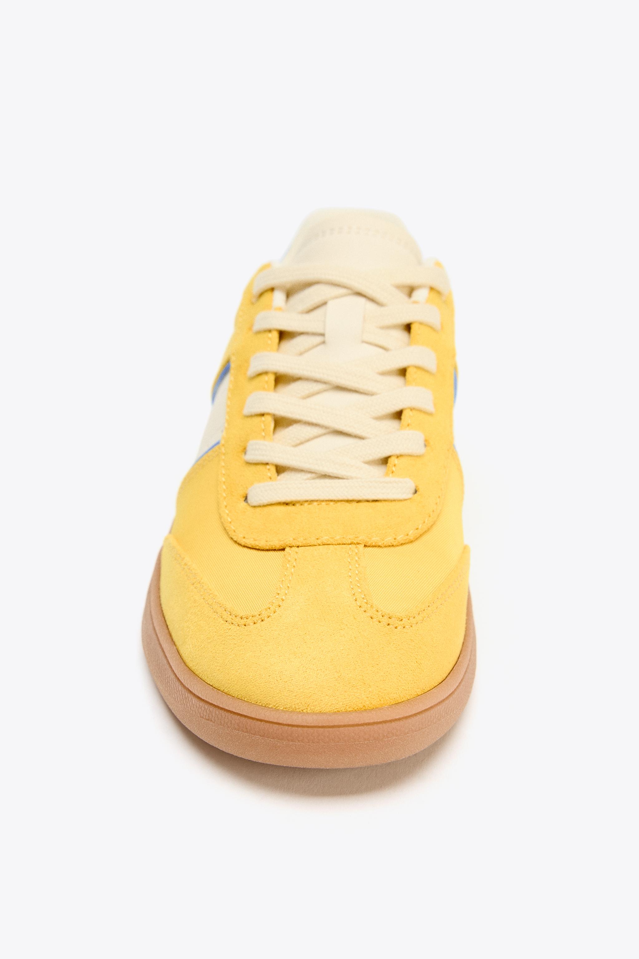 COLORFUL SNEAKERS - Yellow | ZARA United States