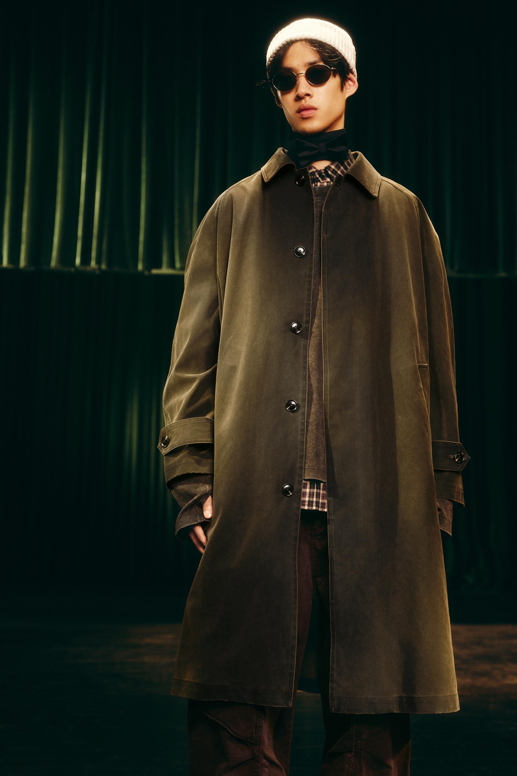 ベスト取り外し可能なコート - ブラウン | ZARA Japan / 日本