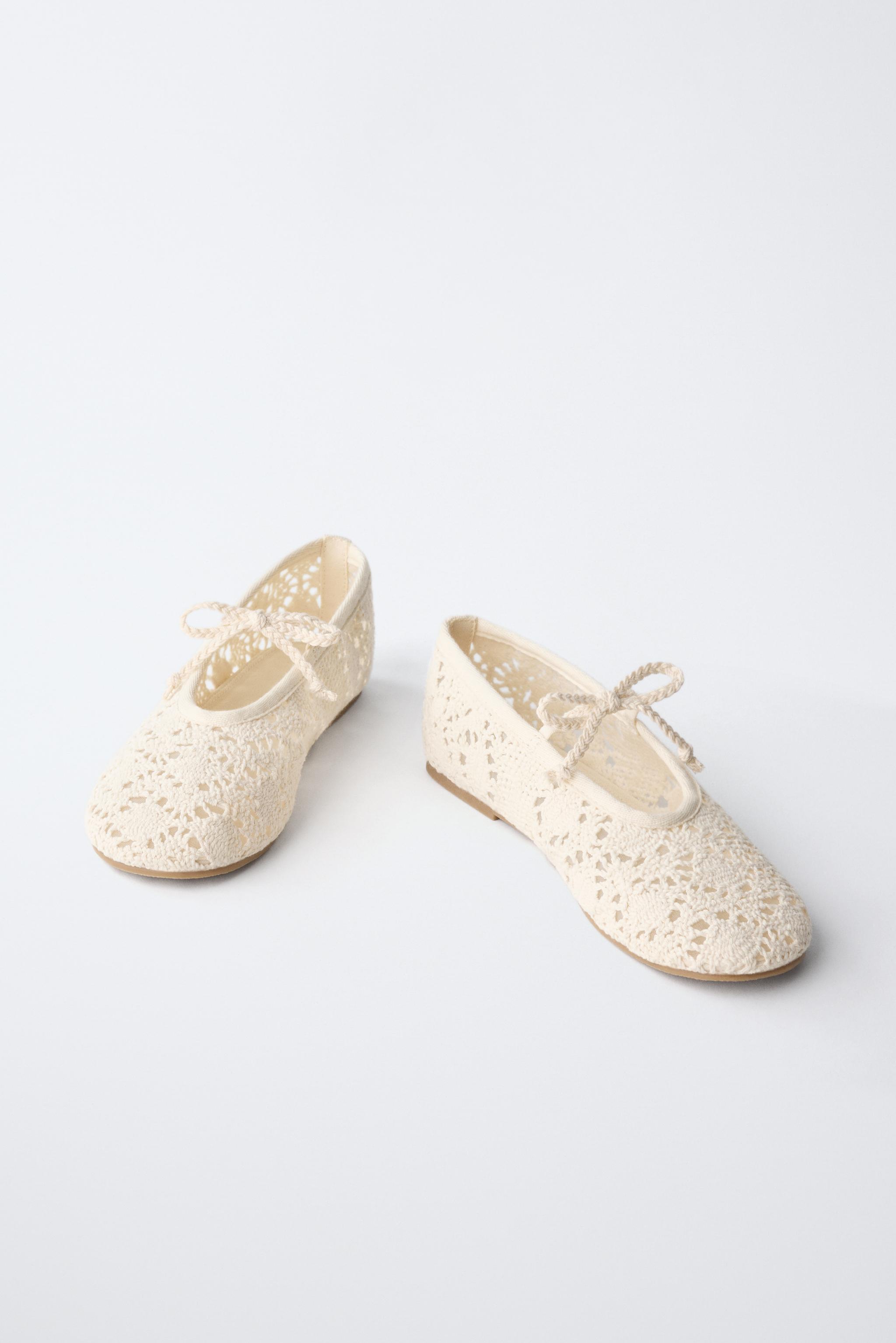 BALLERINES AU CROCHET