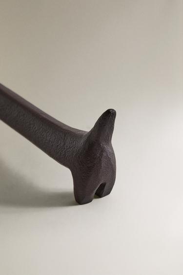 PETIT CHIEN DÉCORATIF TECKEL - Noir de Zara - Image 3