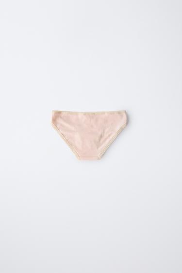 AGES 2-6/ PACK OF SIX DAISY BRIEFS - Multicoloured by Zara - Image 3