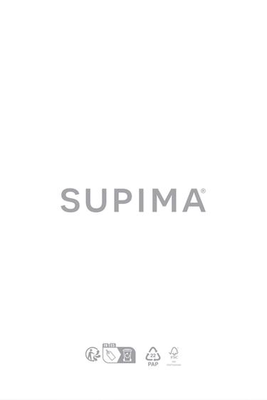 SUPIMA ® COTTON REGULAR FIT T-SHIRT - Dark brown by Zara - Image 8