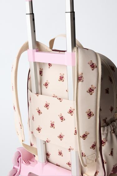 SAC À DOS SCOLAIRE OURSONS - Blanc écru de Zara - Image 3