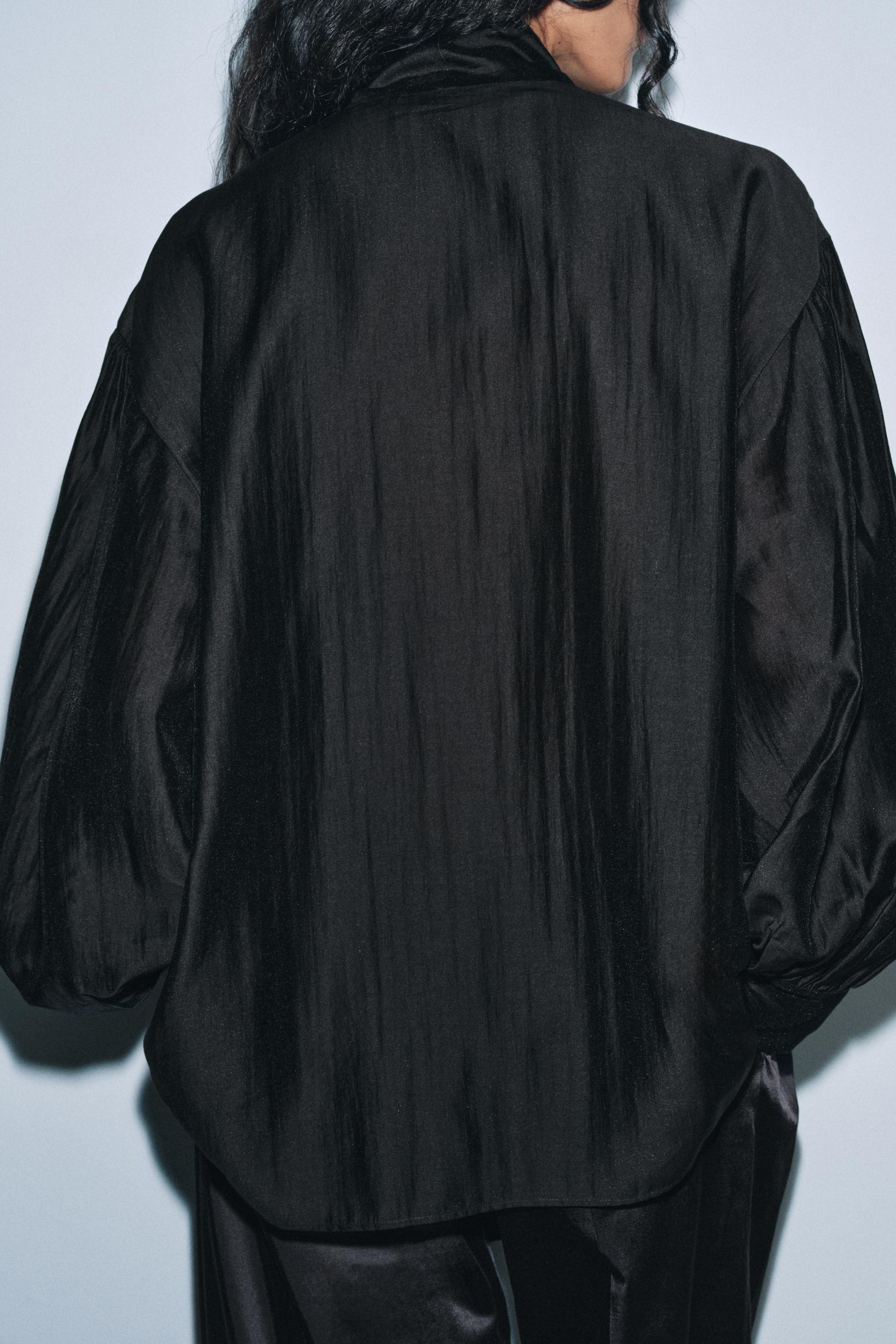 CHEMISE FLUIDE À NŒUDS ZW COLLECTION