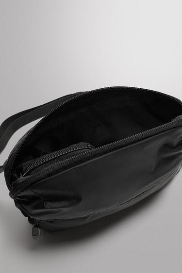 FOLDABLE SPORTS BELT BAG - Black by Zara - Image 3
