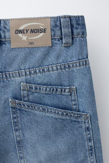 DENIM BERMUDA SHORTS WITH POCKETS - Blue by Zara - Image 3