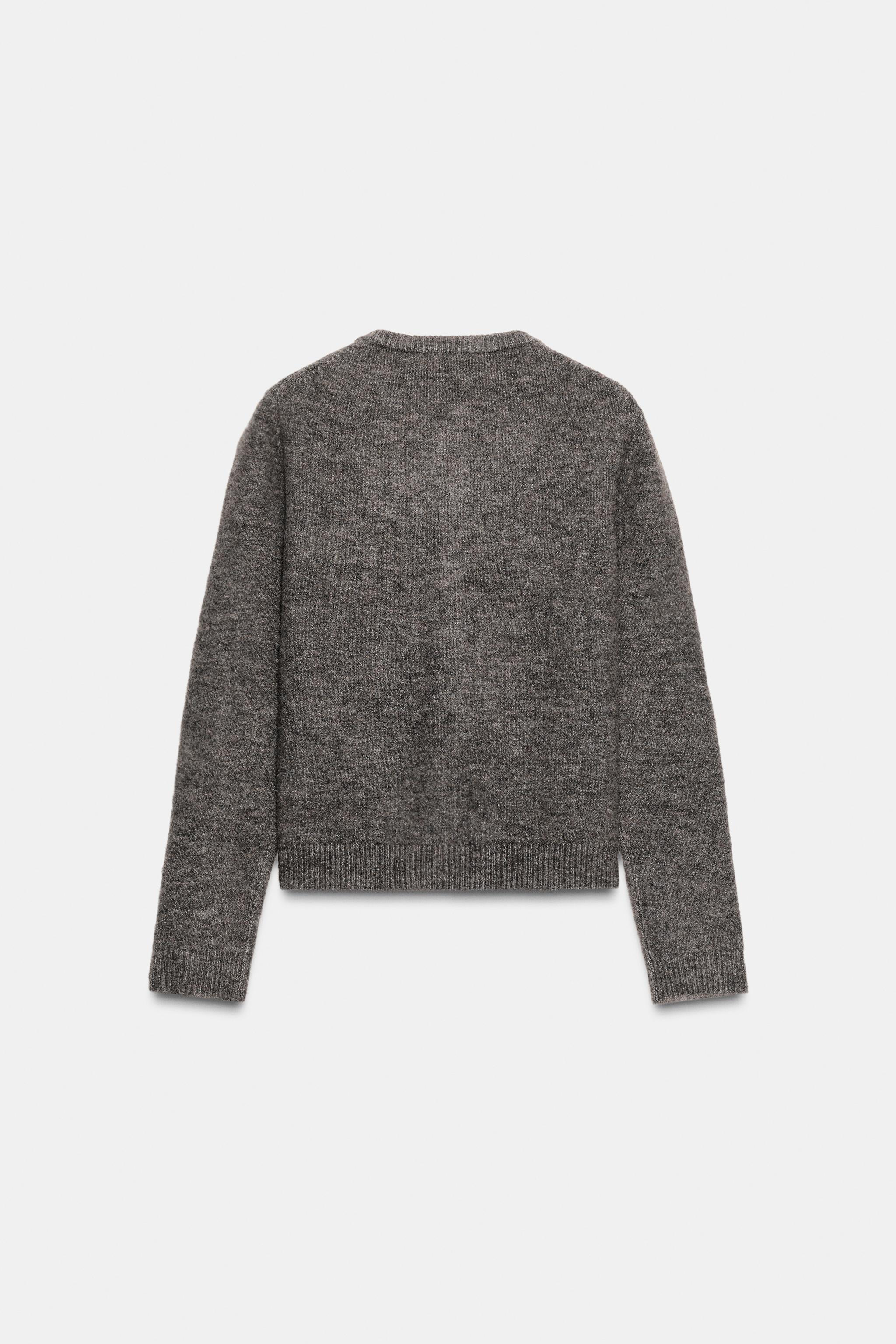 CARDIGAN WITH METALLIC BUTTONS